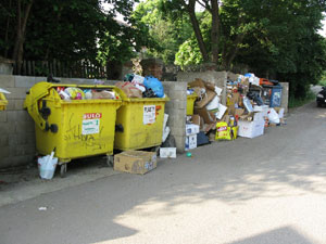 Kontejnery Černošice